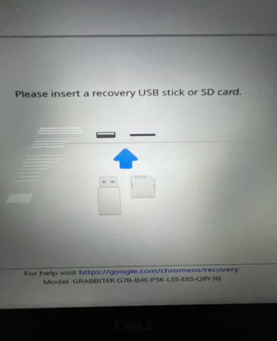 Second Recovery Screen Example